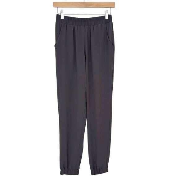 Lush Gray Chiffon Joggers Sz XS - Picture 1 of 5